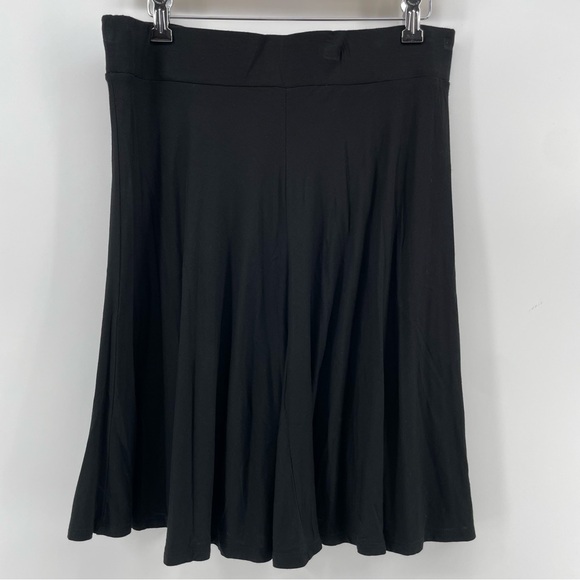 Loft Flowy Skirt Black M - Picture 4 of 7